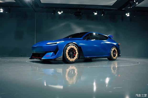 2025东京车展：斯巴鲁Performance-E STI concept电动概念车